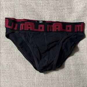 Malo Black and Red twink used underwear